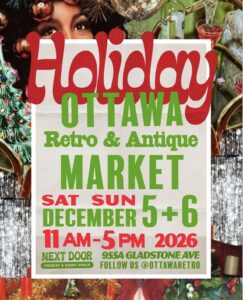 Ottawa Retro & Antique Holiday Market