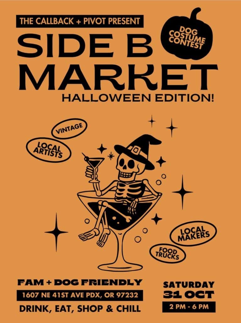 fcfff9933f34e7a49a2d596ecca46f189846f64c SIDE B MARKET - HALLOWEEN EDITION!