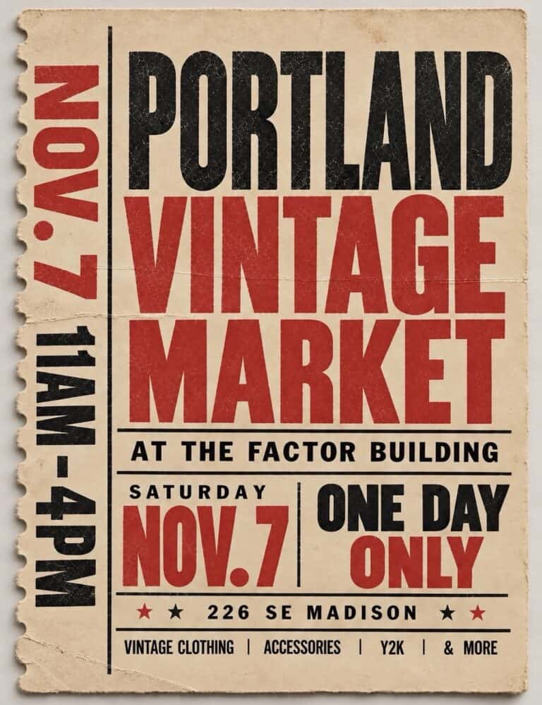 fcfff9933f34e7a49a2d596ecca46f189846f64c PORTLAND VINTAGE MARKET