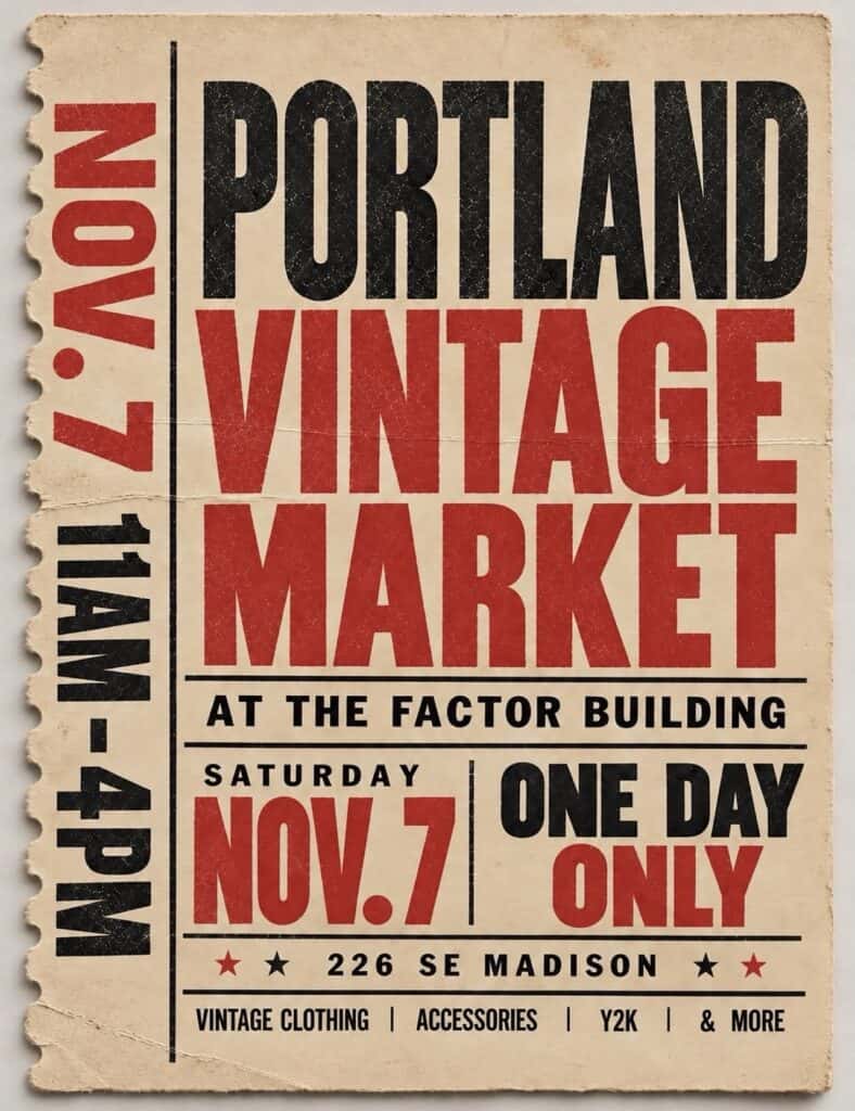 PORTLAND VINTAGE MARKET